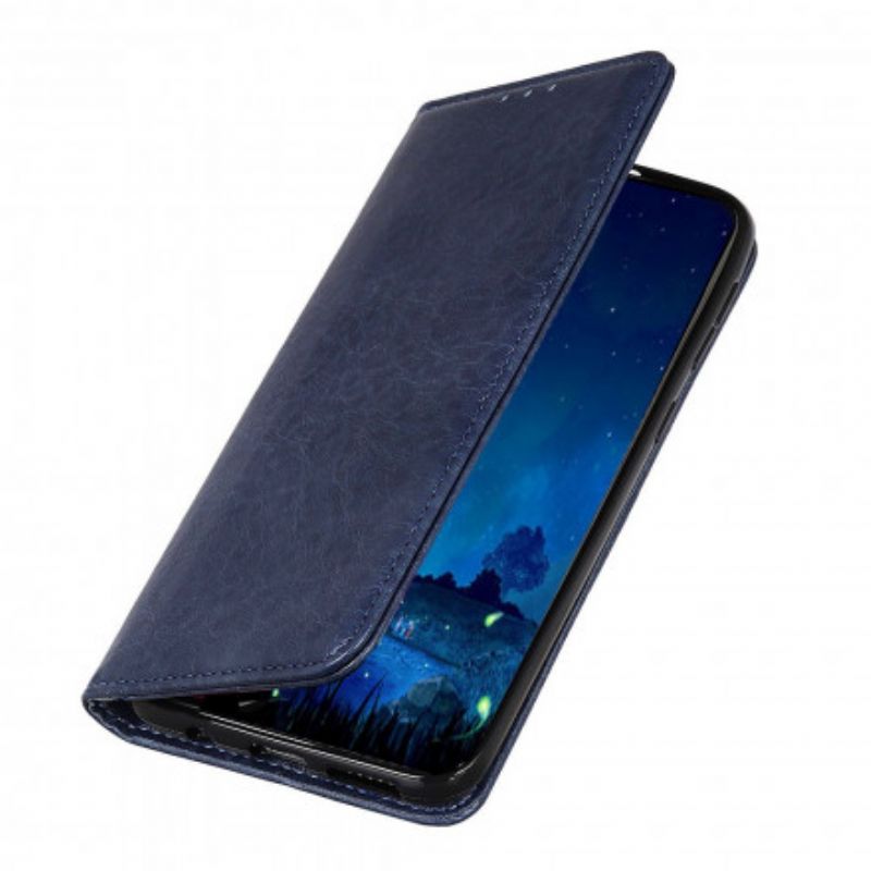 Cover Oppo A54 5G / A74 5G Flip Cover Split Lædertekstur