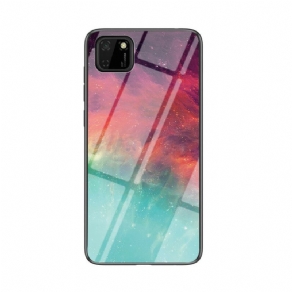 Cover Huawei Y5p Premium Farver Hærdet Glas