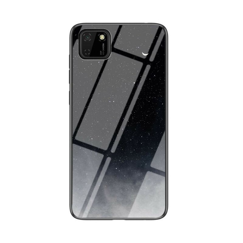 Cover Huawei Y5p Premium Farver Hærdet Glas