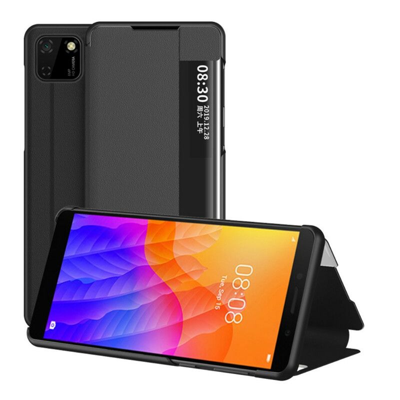 Cover Huawei Y5p Tekstureret Kunstlæder