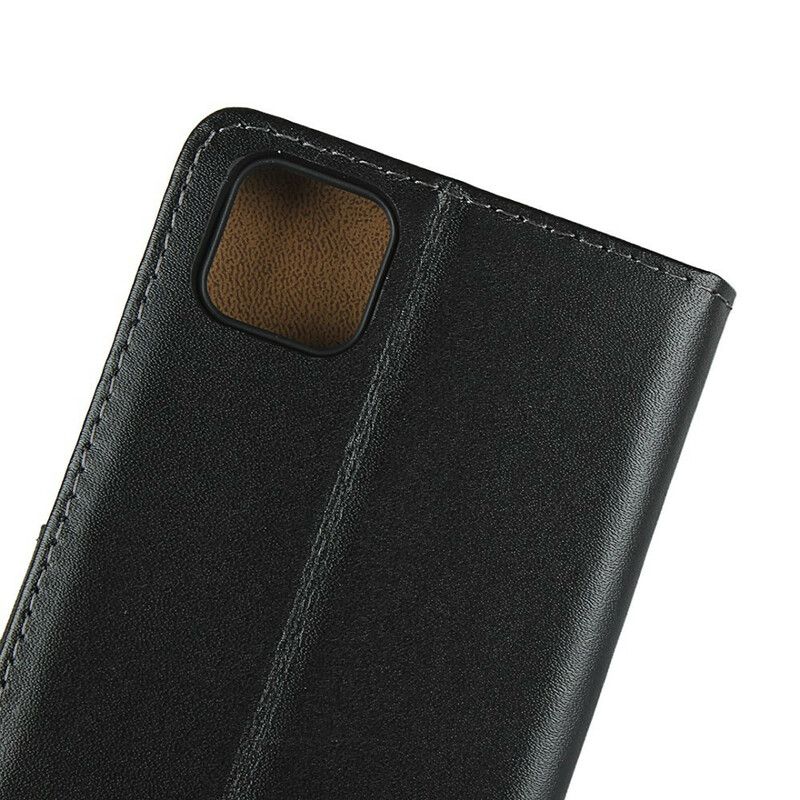 Flip Cover Huawei Y5p Ægte Læder