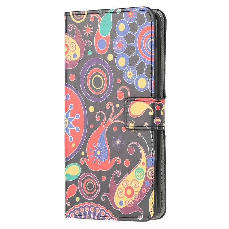 Flip Cover Huawei Y5p Galaxy Design