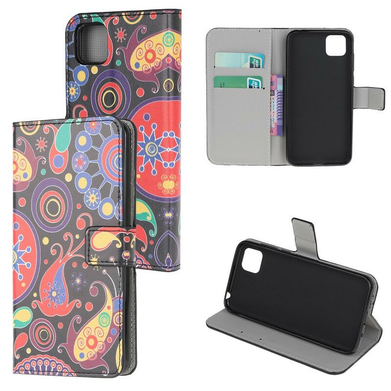 Flip Cover Huawei Y5p Galaxy Design