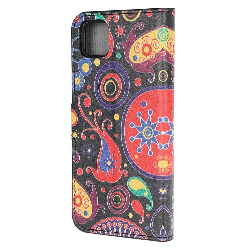 Flip Cover Huawei Y5p Galaxy Design