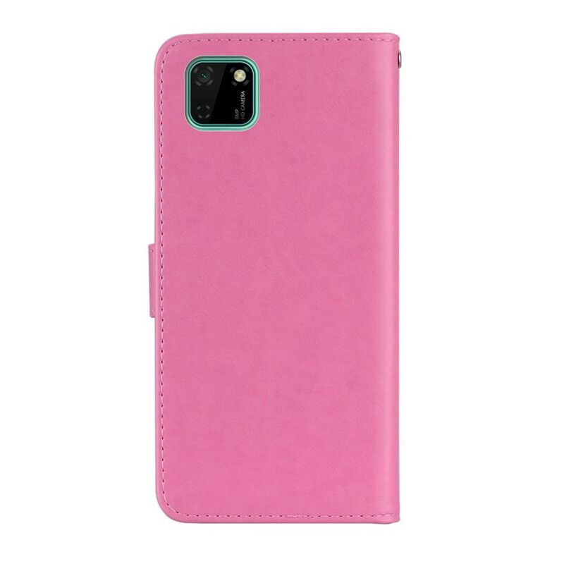 Flip Cover Huawei Y5p Ugle Mandala Og Charm