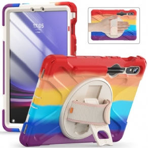 Cover Samsung Galaxy Tab S9 Fe Telefon Etui Roterende Støtte