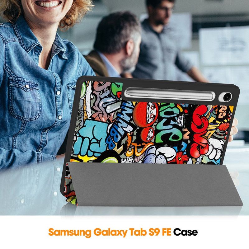 Samsung Galaxy Tab S9 Fe Graffiti Stylus Holder