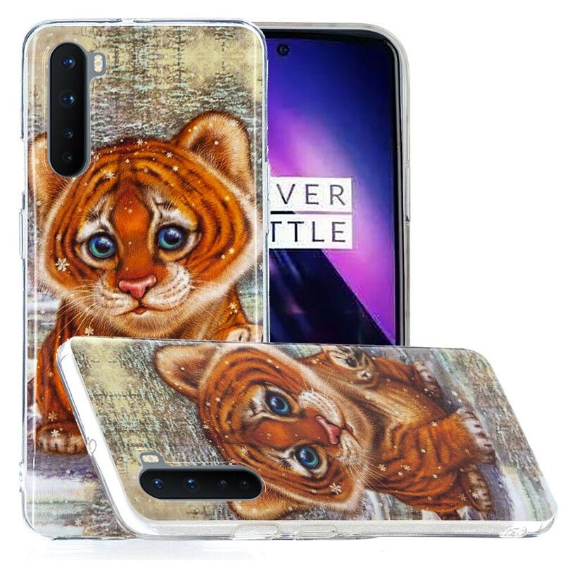 Cover OnePlus Nord Baby Tiger