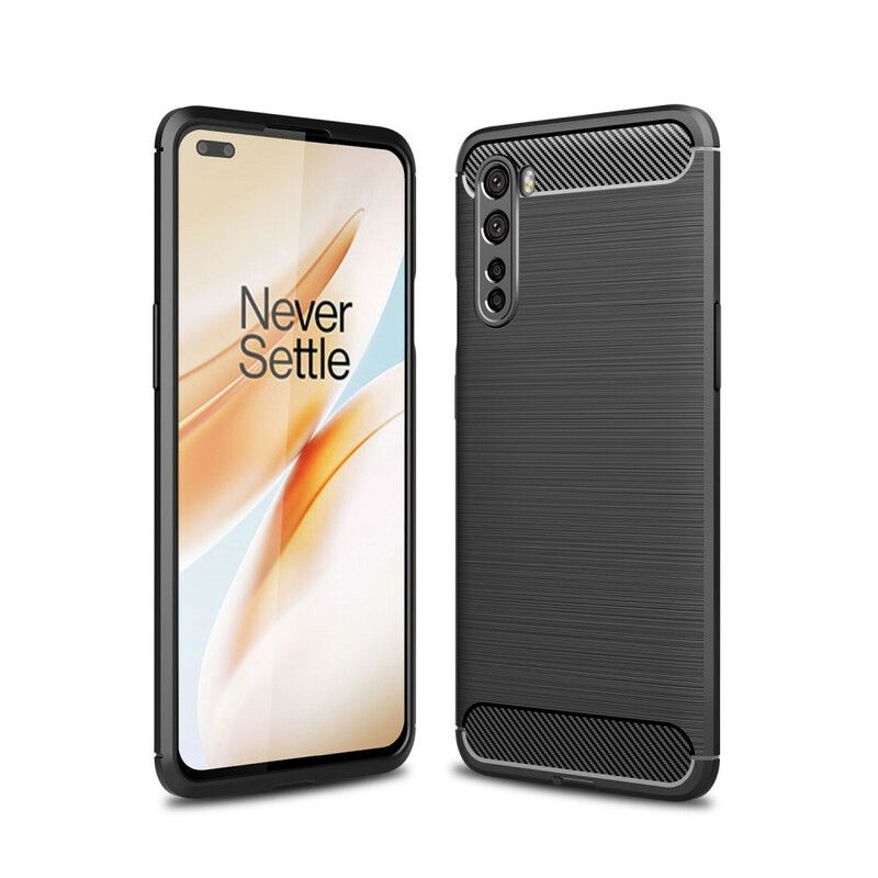 Cover OnePlus Nord Børstet Kulfiber