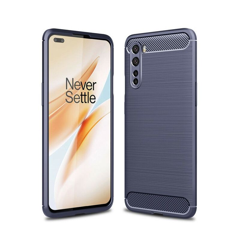 Cover OnePlus Nord Børstet Kulfiber