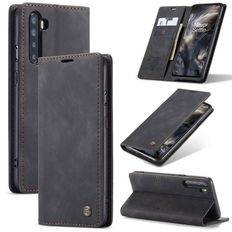 Cover OnePlus Nord Flip Cover Caseme Kunstlæder