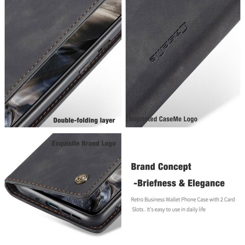 Cover OnePlus Nord Flip Cover Caseme Kunstlæder