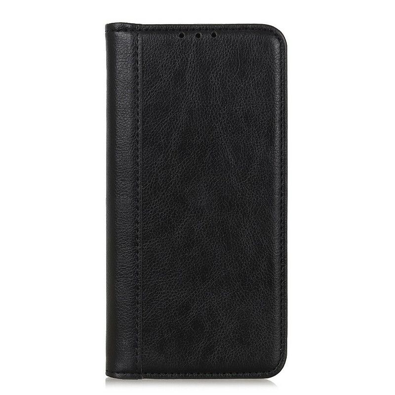 Cover OnePlus Nord Flip Cover Litchi Split Læder