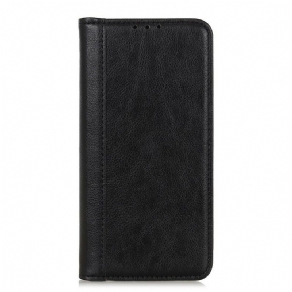 Cover OnePlus Nord Flip Cover Litchi Split Læder