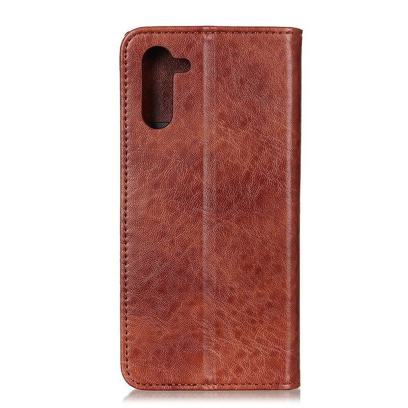 Cover OnePlus Nord Flip Cover Nøgternhed Læderstil