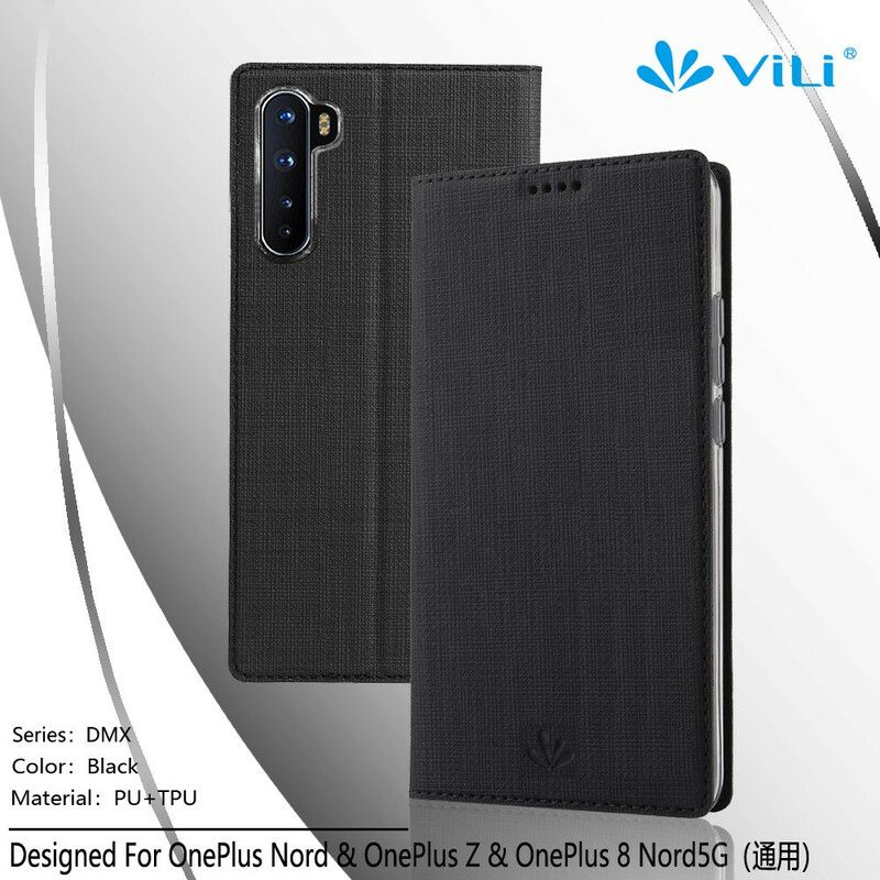 Cover OnePlus Nord Flip Cover Vili Dmx Tekstureret