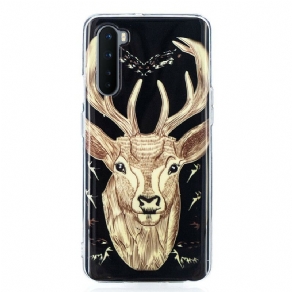 Cover OnePlus Nord Fluorescerende Majestic Stag