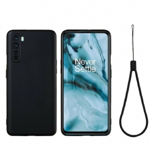 Cover OnePlus Nord Flydende Silikone Med Snor