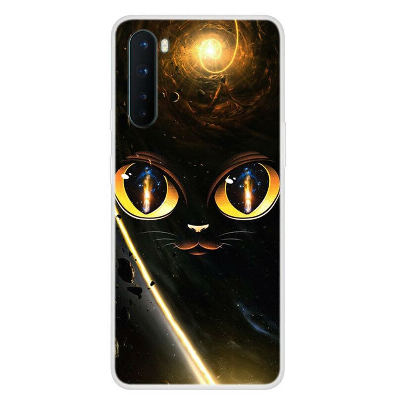 Cover OnePlus Nord Galaxy Cat