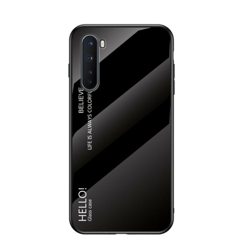 Cover OnePlus Nord Hej Hærdet Glas