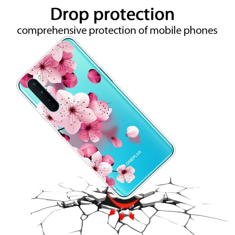 Cover OnePlus Nord Premium Blomster