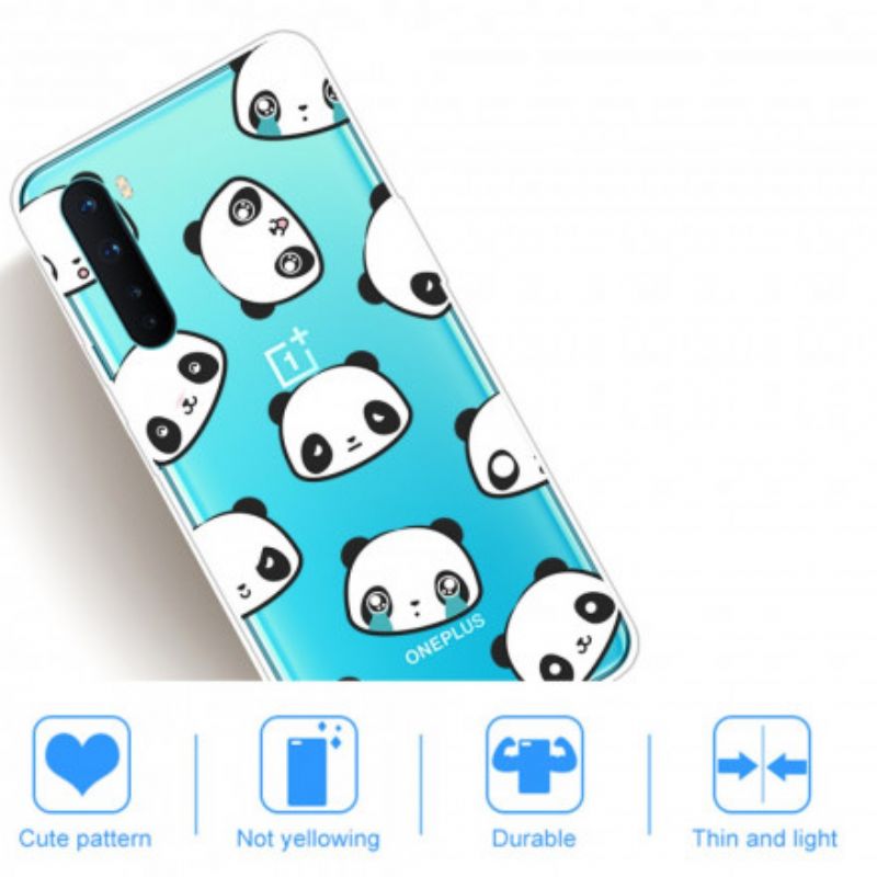 Cover OnePlus Nord Sentimentale Pandaer