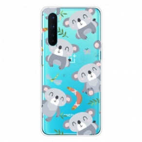 Cover OnePlus Nord Søde Grå Koalaer