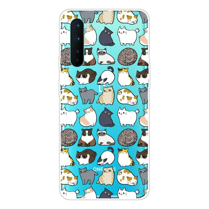 Cover OnePlus Nord Transparente Flere Chats