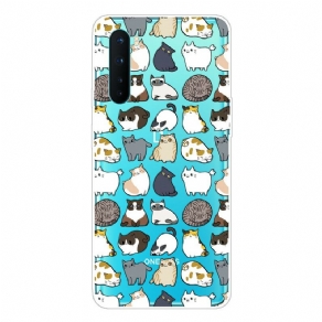 Cover OnePlus Nord Transparente Flere Chats