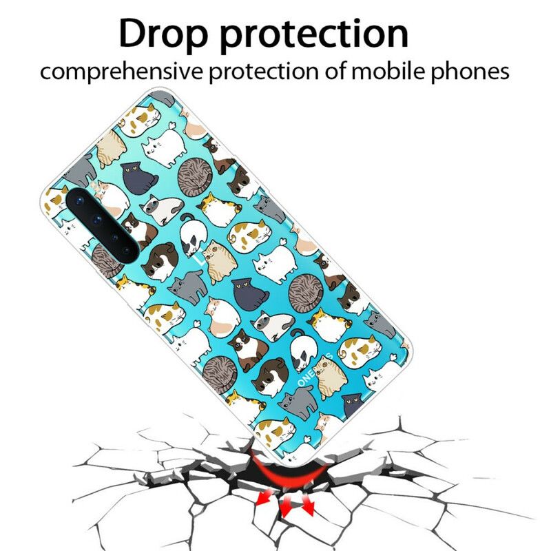 Cover OnePlus Nord Transparente Flere Chats