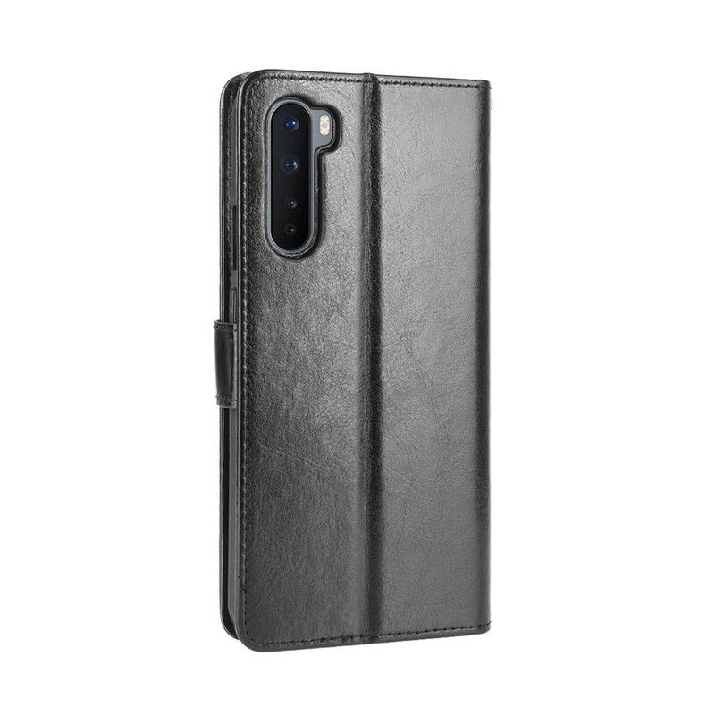 Flip Cover OnePlus Nord Flashy Imiteret Læder