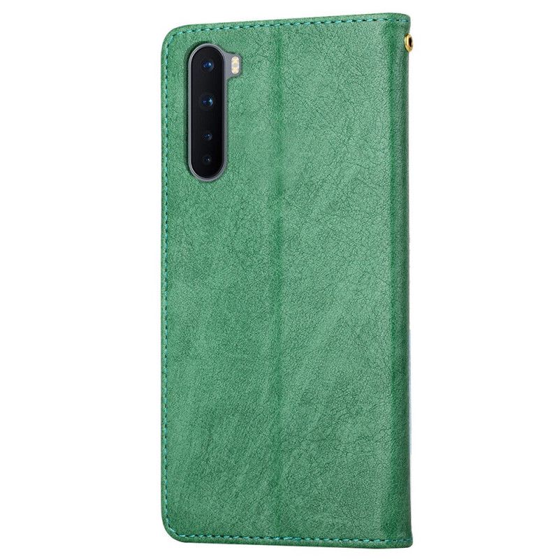 Flip Cover OnePlus Nord Imiteret Læder Silhuet