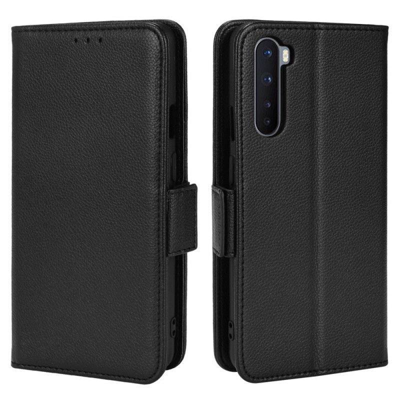 Flip Cover OnePlus Nord Læder Cover Dobbelt Nye Farver Flap