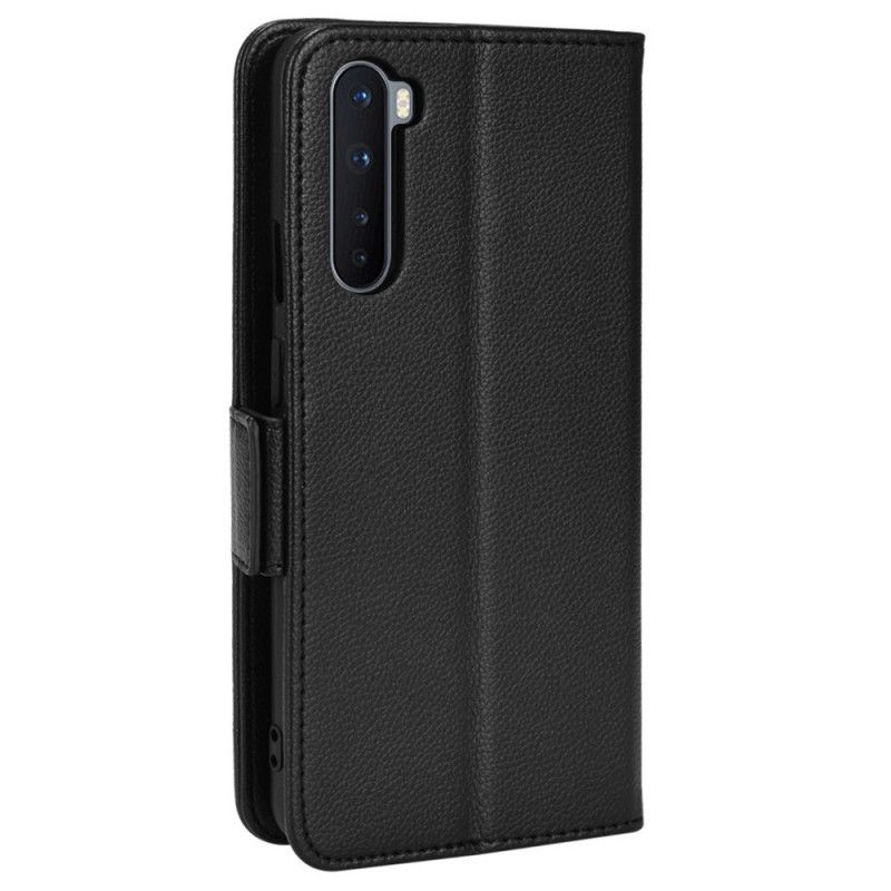 Flip Cover OnePlus Nord Læder Cover Dobbelt Nye Farver Flap