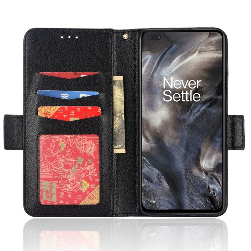 Flip Cover OnePlus Nord Læder Cover Dobbelt Nye Farver Flap