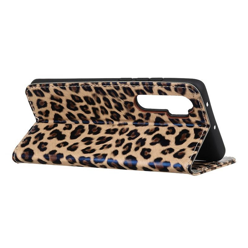 Flip Cover OnePlus Nord Leopard