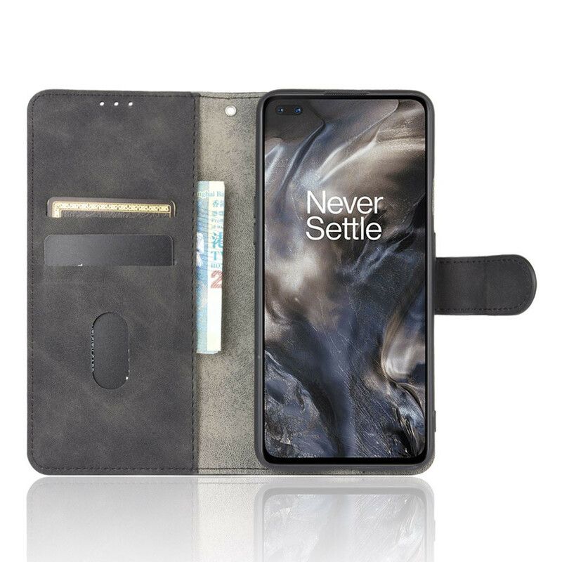 Flip Cover OnePlus Nord Soft Touch Lædereffekt