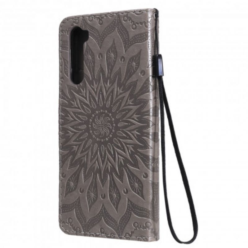 Flip Cover OnePlus Nord Solblomst