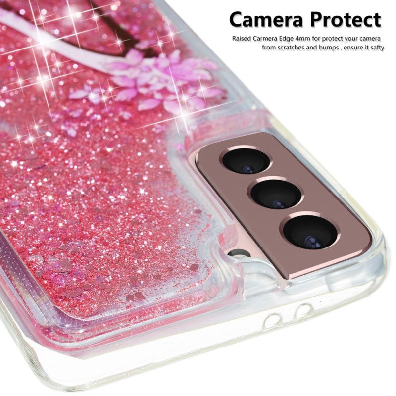 Cover Samsung Galaxy S24 Plus 5g Flydende Glitterpumpe