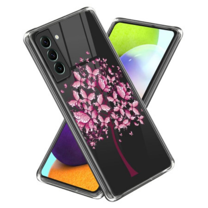 Cover Samsung Galaxy S24 Plus 5g Lyserøde Blomster