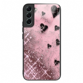 Cover Samsung Galaxy S24 Plus 5g Pink Love Hærdet Glas