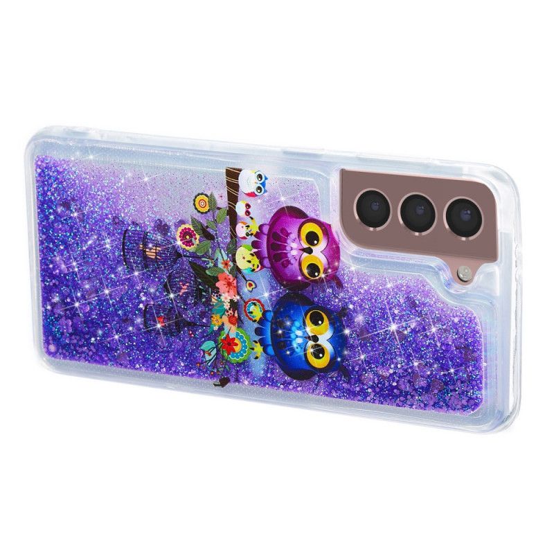 Cover Samsung Galaxy S24 Plus 5g To Ugler Flydende Glitter