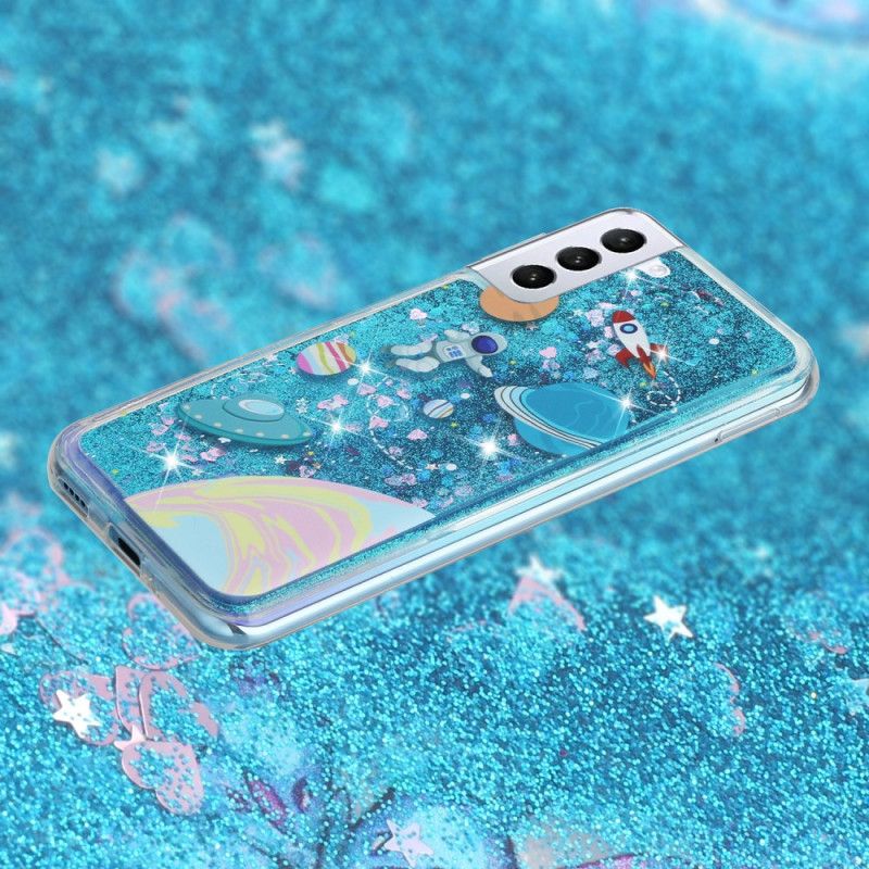 Cover Samsung Galaxy S24 Plus 5g Universe Glitter Væske