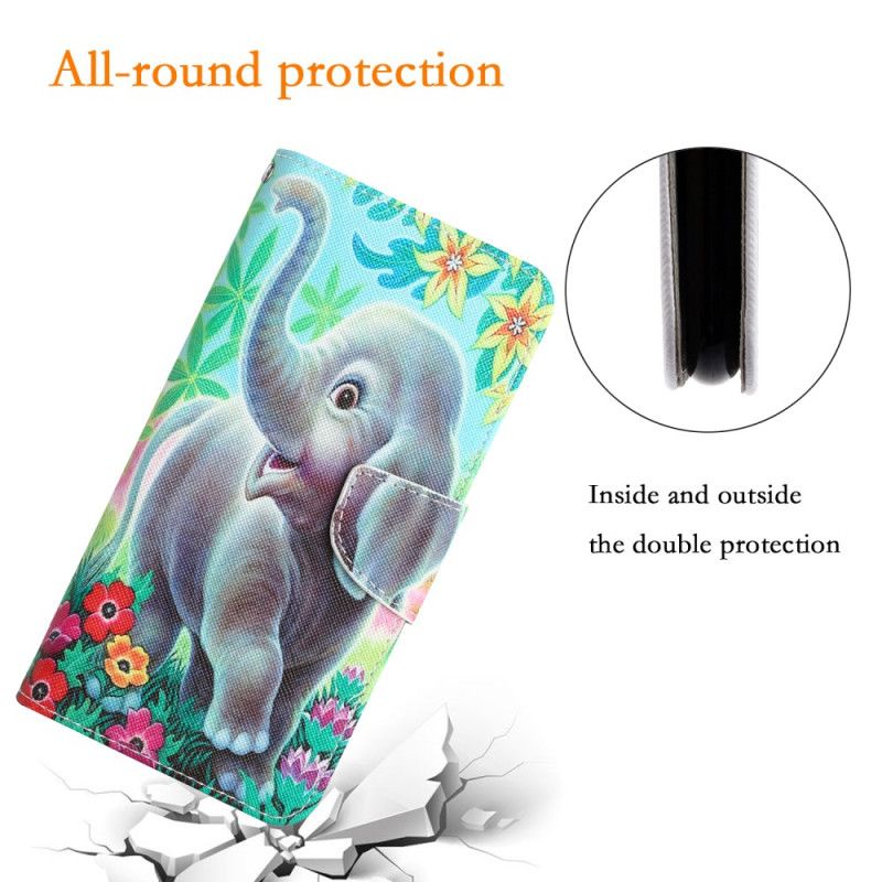 Flip Cover Samsung Galaxy S24 Plus 5g Elefant Med Rem