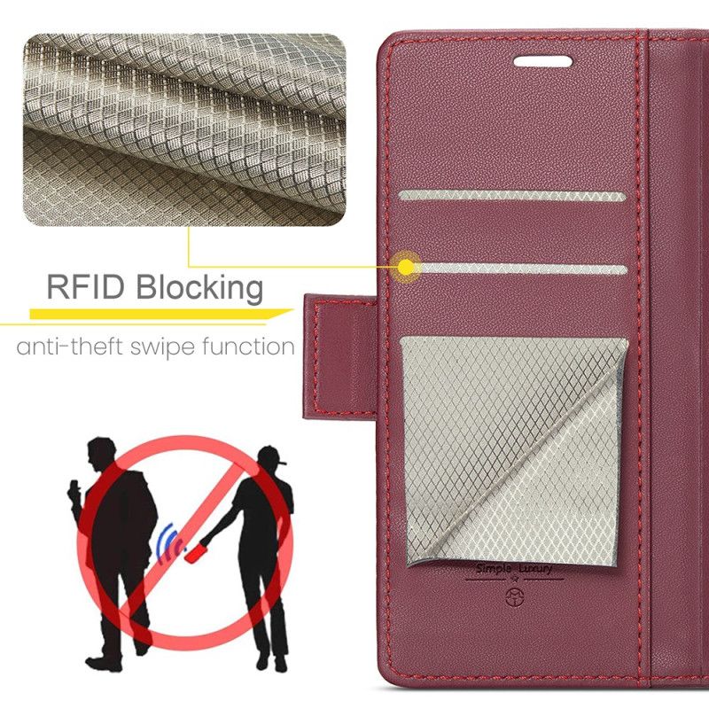 Flip Cover Samsung Galaxy S24 Plus 5g Med Caseme Rfid-blokering