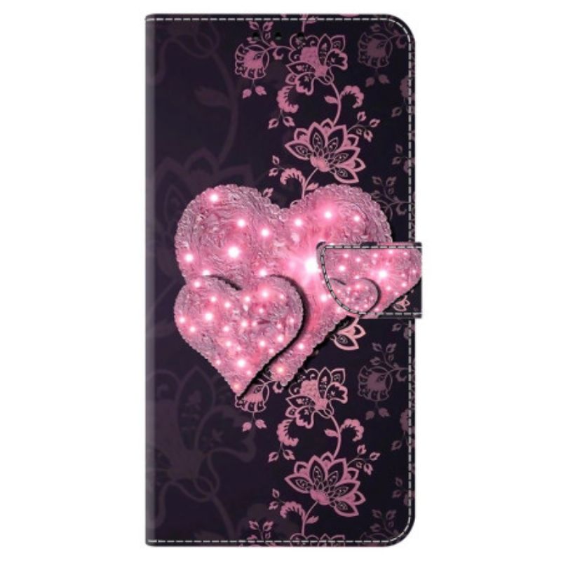 Flip Cover Til Samsung Galaxy S24 Plus 5g Blondehjerter