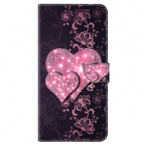 Flip Cover Til Samsung Galaxy S24 Plus 5g Blondehjerter