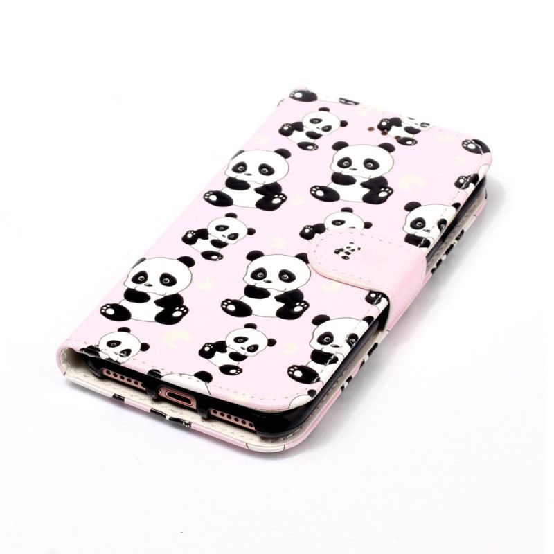 Flip Cover Til Samsung Galaxy S24 Plus 5g Lanyard Pandaer