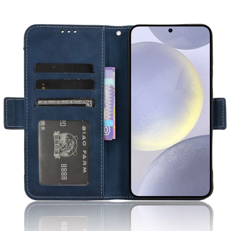 Læder Cover Samsung Galaxy S24 Plus 5g Telefon Etui Multikort