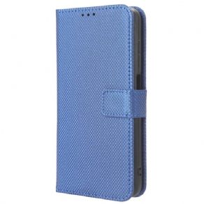 Læder Cover Samsung Galaxy S24 Plus 5g Telefon Etui Prikket Rem